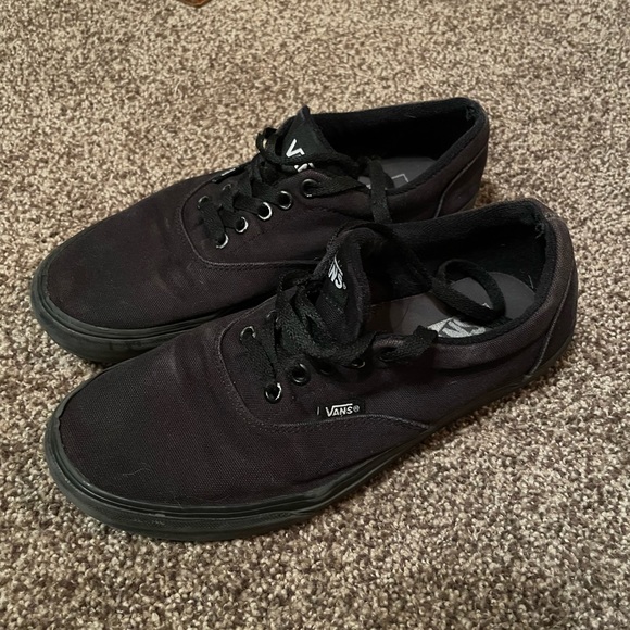 VANS 7.5 mens - good condition BLACK - Picture 1 of 4